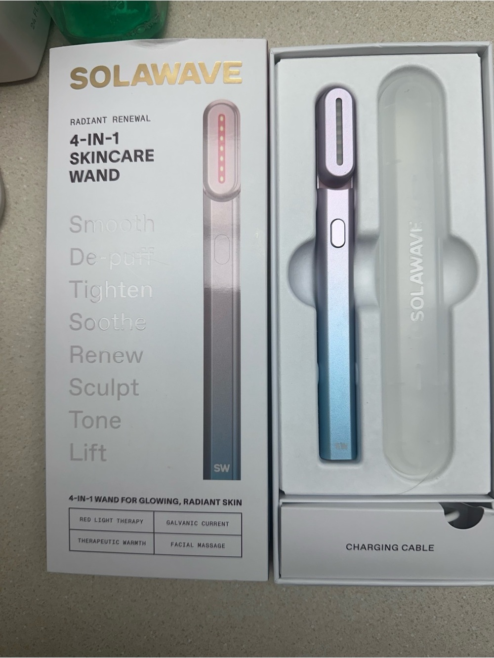 Solawave 4-in-1 Skincare Wand — Blue Gradient